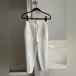 White Zara trousers